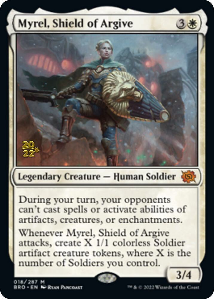 Myrel, Shield of Argive [Prerelease Cards] 18