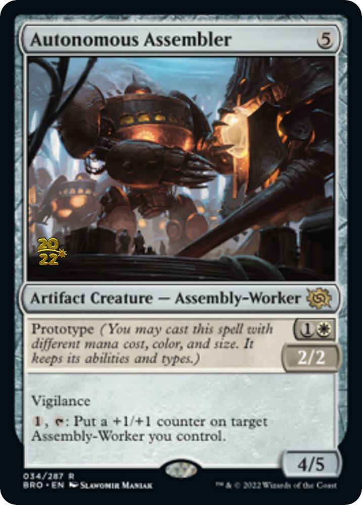 Autonomous Assembler [Prerelease Cards] 34
