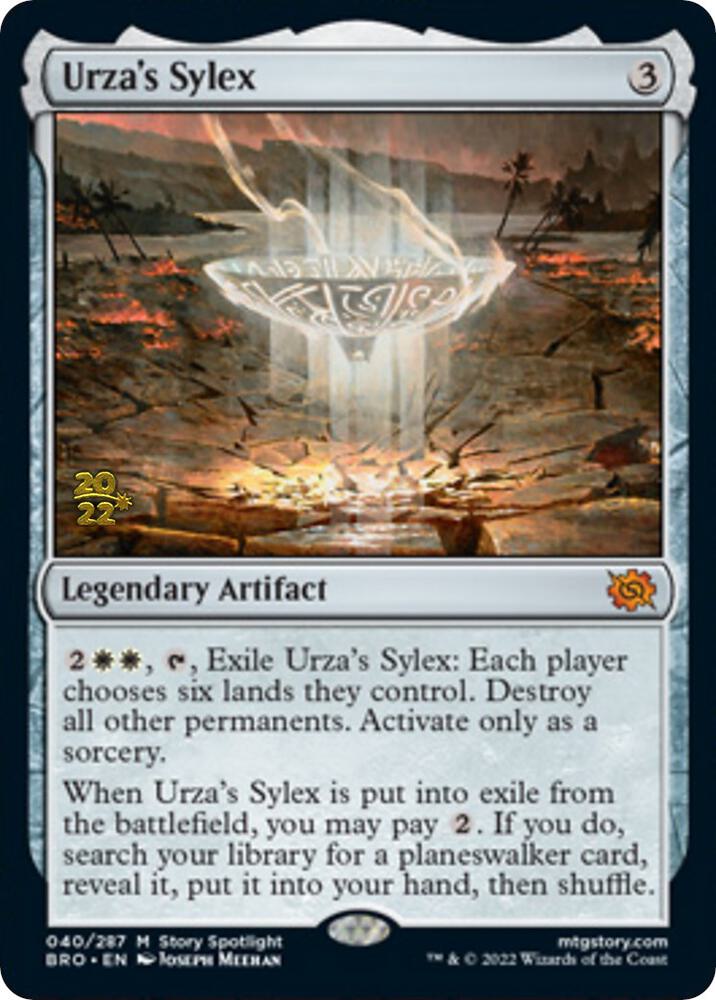 Urza's Sylex [Prerelease Cards] 40