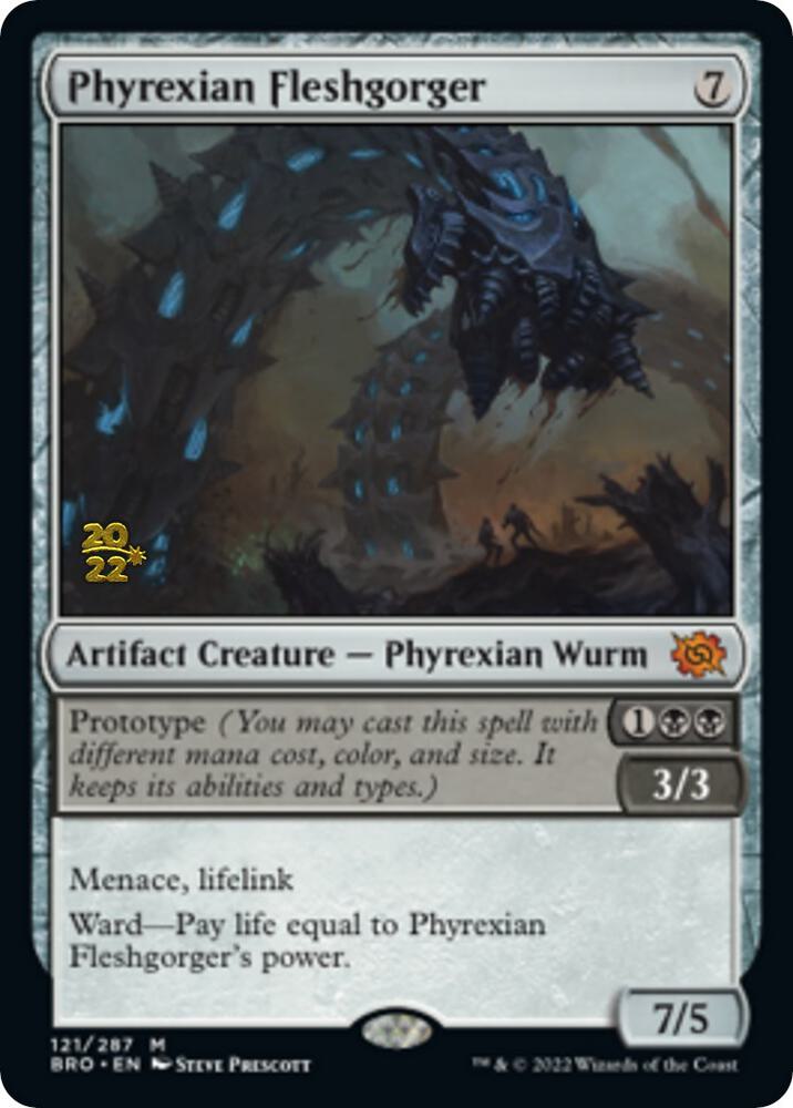 Phyrexian Fleshgorger [Prerelease Cards] 121