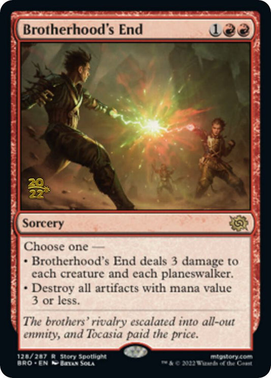 Brotherhood's End [Prerelease Cards] 128