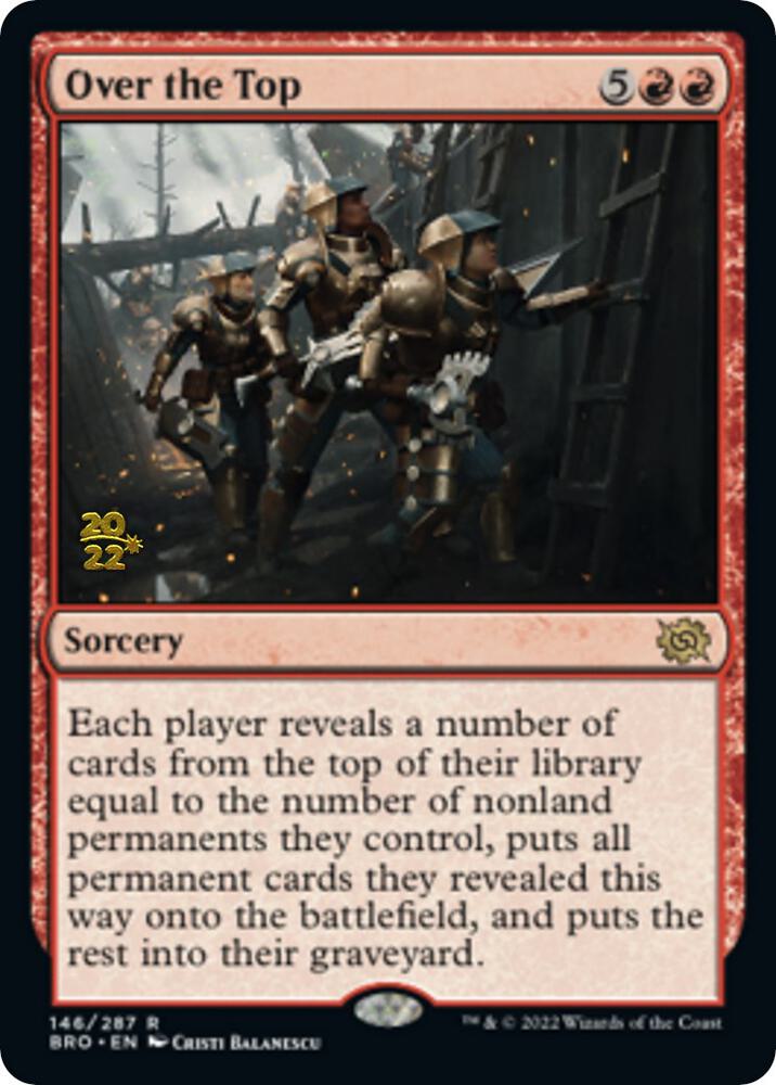 Over the Top [Prerelease Cards] 146