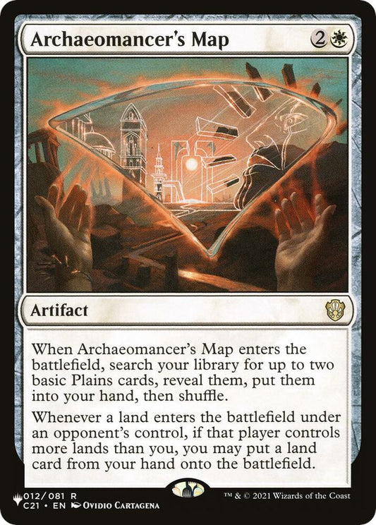 Archaeomancer's Map [The List Reprints] 012/081