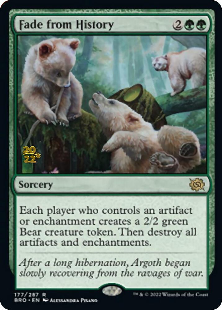 Fade from History [Prerelease Cards] 177