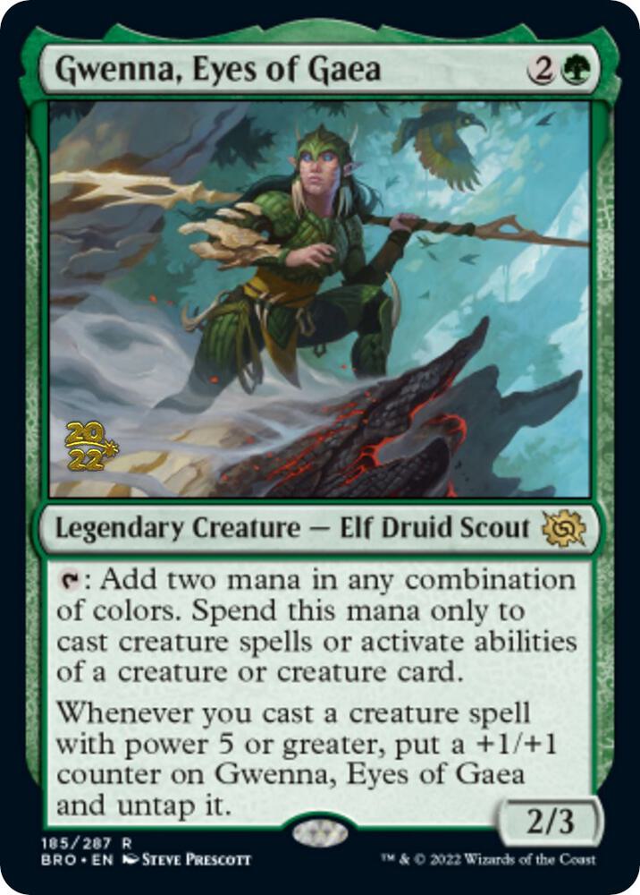 Gwenna, Eyes of Gaea [Prerelease Cards] 185