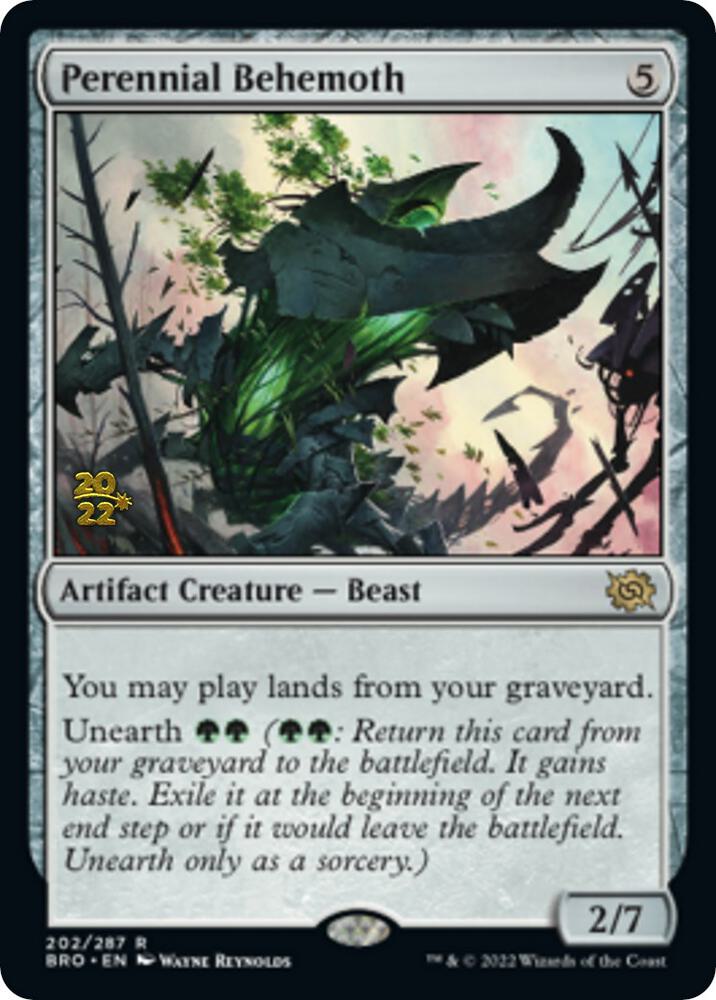 Perennial Behemoth [Prerelease Cards] 202
