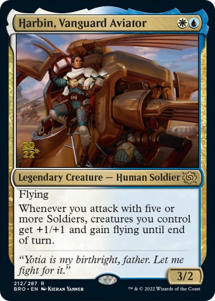 Harbin, Vanguard Aviator [Prerelease Cards] 212
