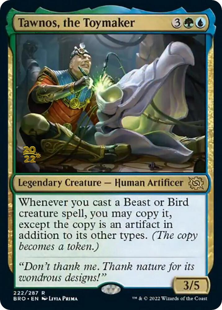 Tawnos, the Toymaker [Prerelease Cards] 222