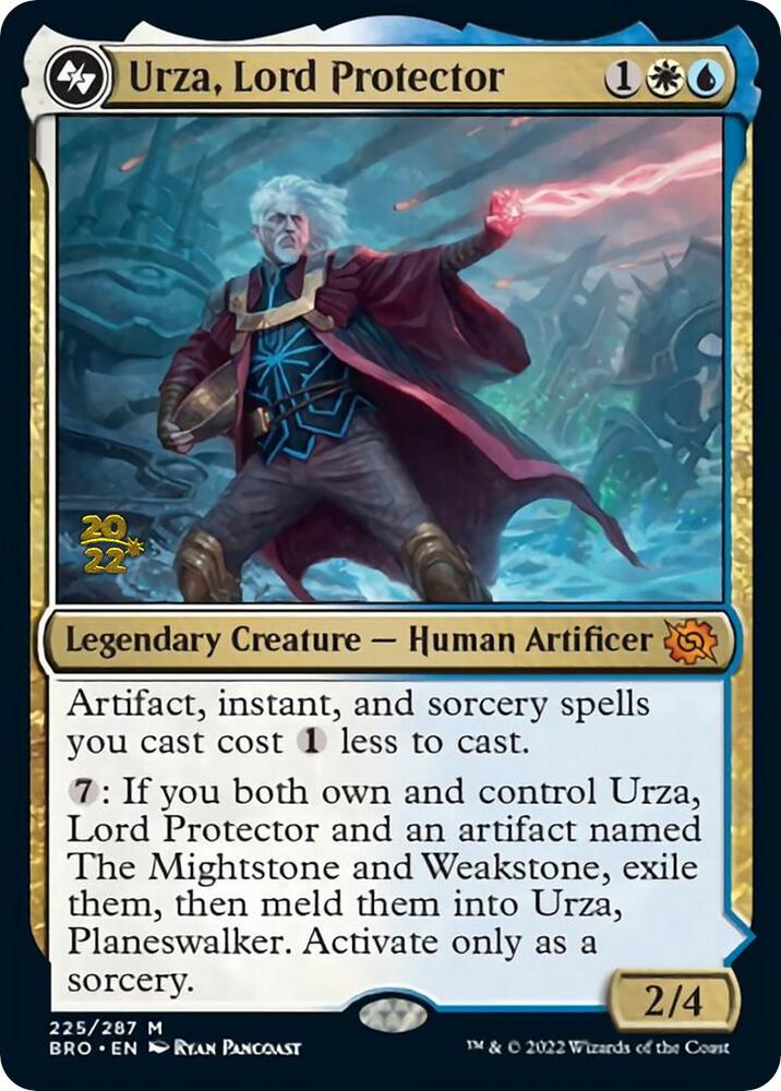 Urza, Lord Protector [Prerelease Cards] 225