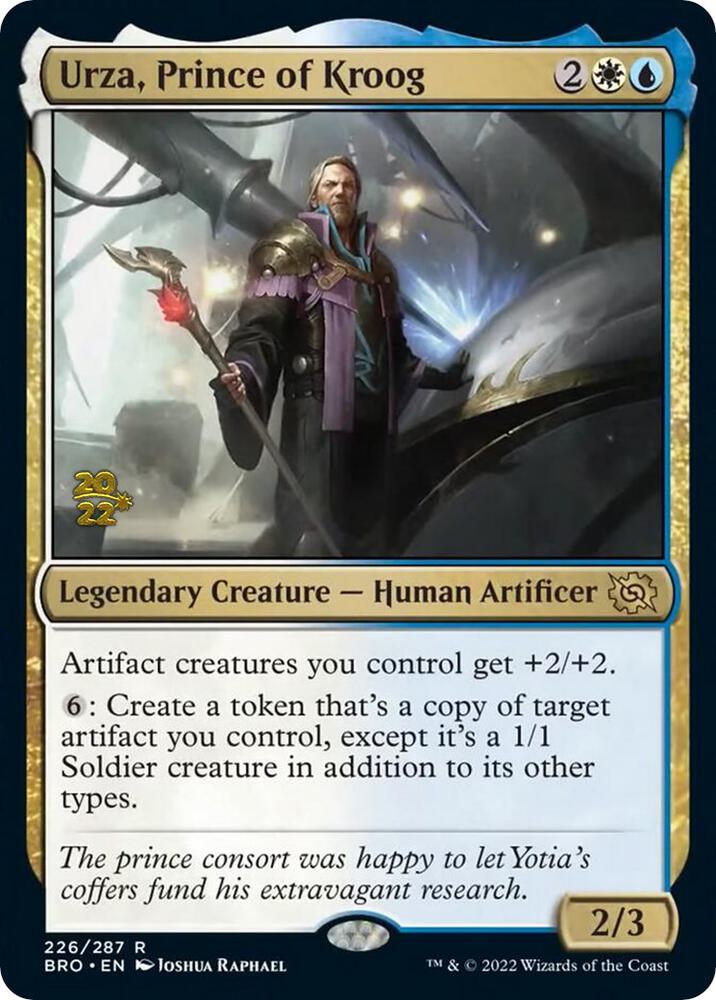 Urza, Prince of Kroog [Prerelease Cards] 226