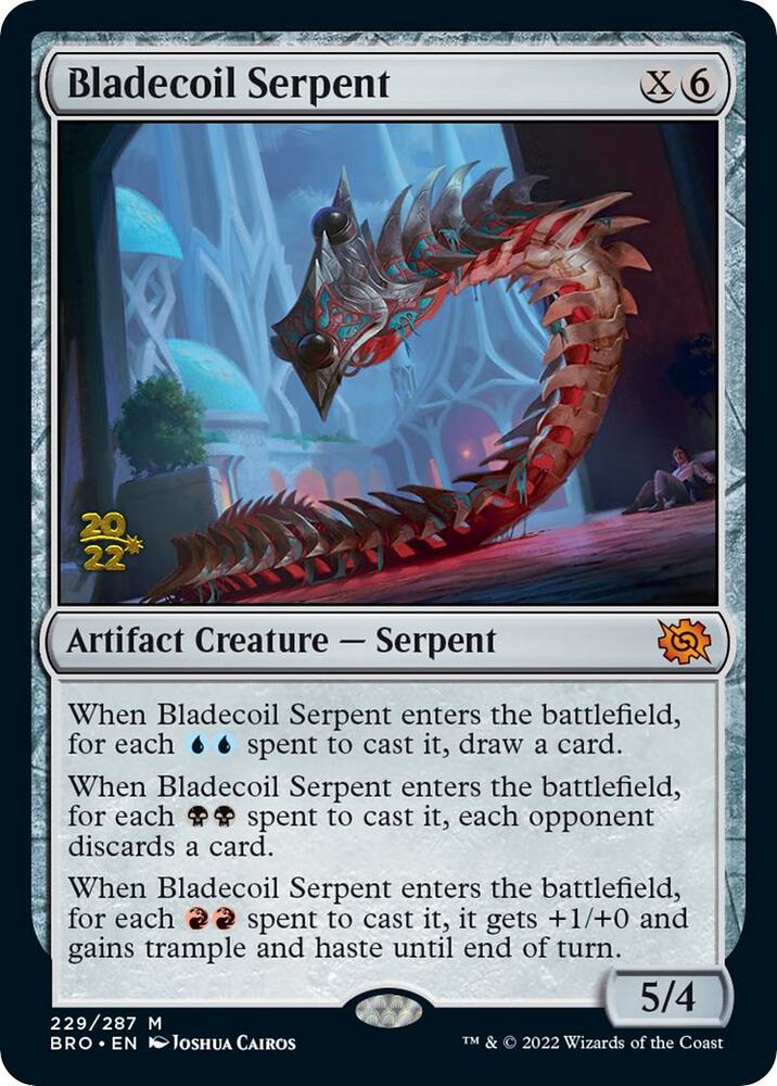 Bladecoil Serpent [Prerelease Cards] 229