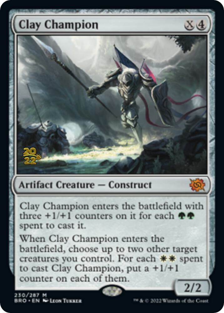 Clay Champion [Prerelease Cards] 230