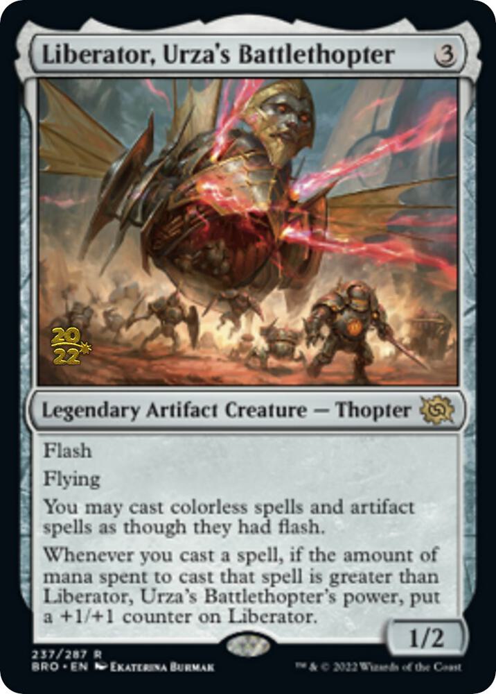 Liberator, Urza's Battlethopter [Prerelease Cards] 237