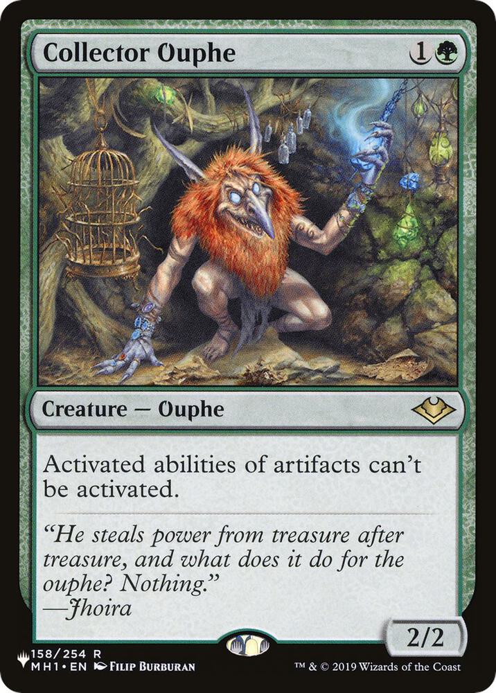 Collector Ouphe [The List Reprints] 158/254