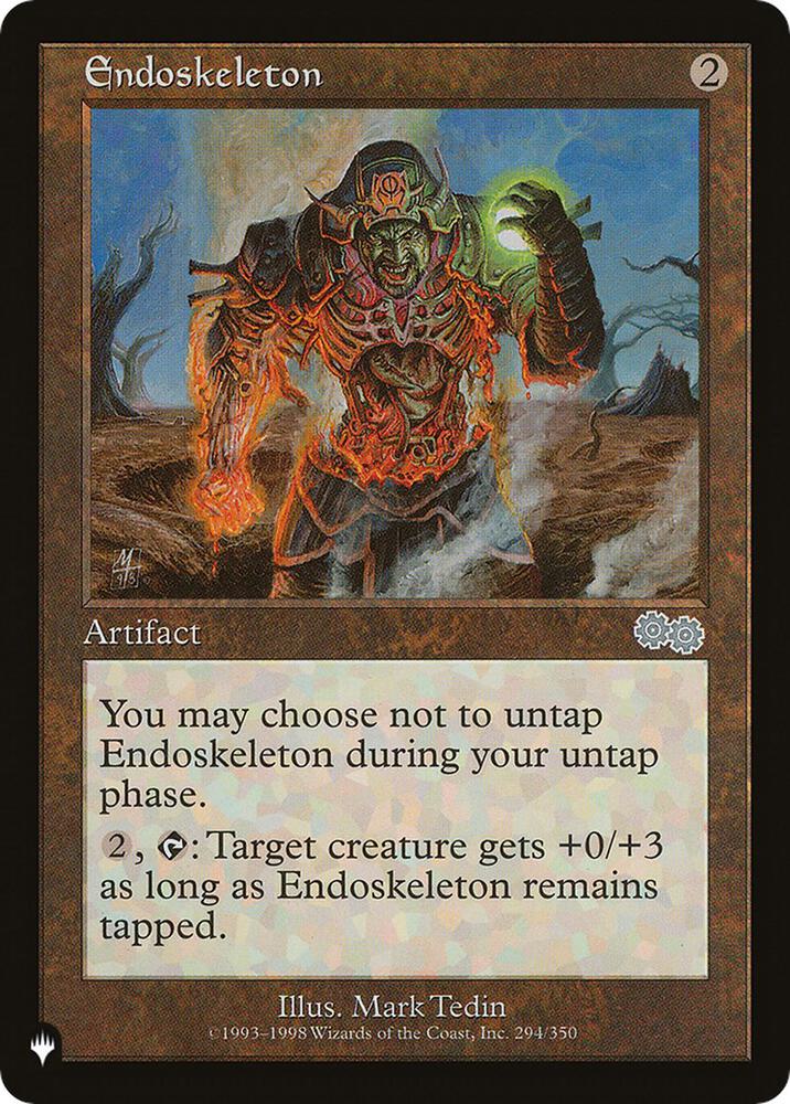 Endoskeleton [The List Reprints] 294/350