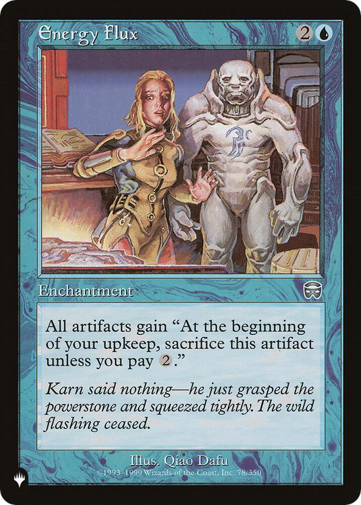 Energy Flux [The List Reprints] 78/350