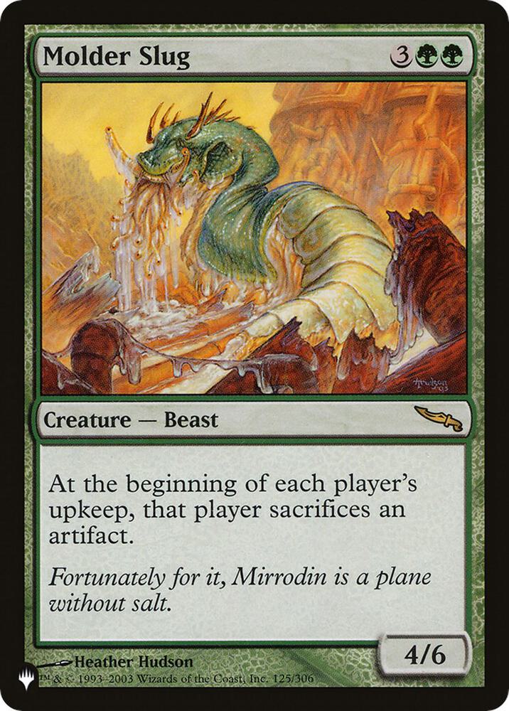 Molder Slug [The List Reprints] 125/306