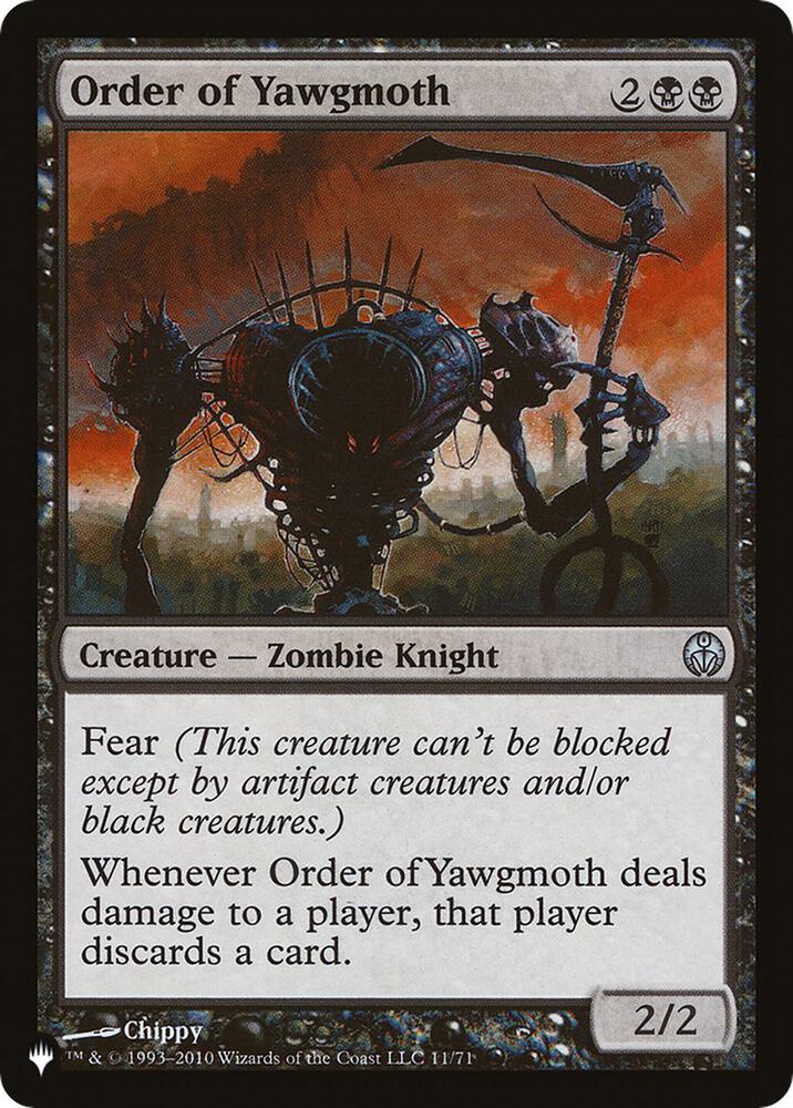 Order of Yawgmoth (DDE) [The List Reprints] Nov-71