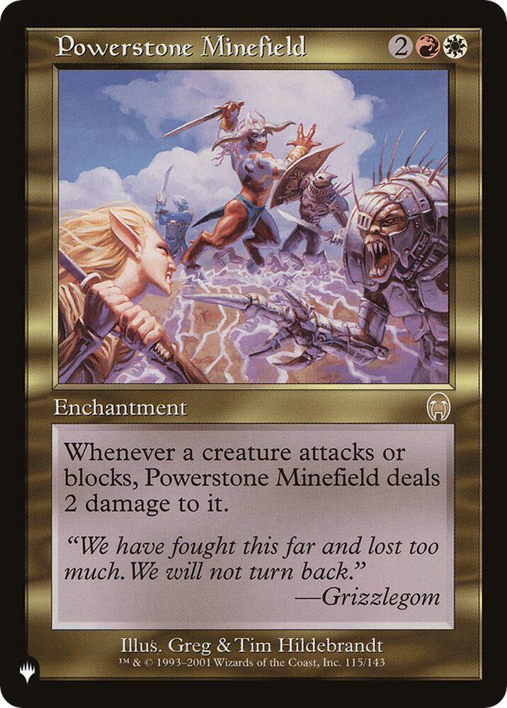 Powerstone Minefield [The List Reprints] 115/143