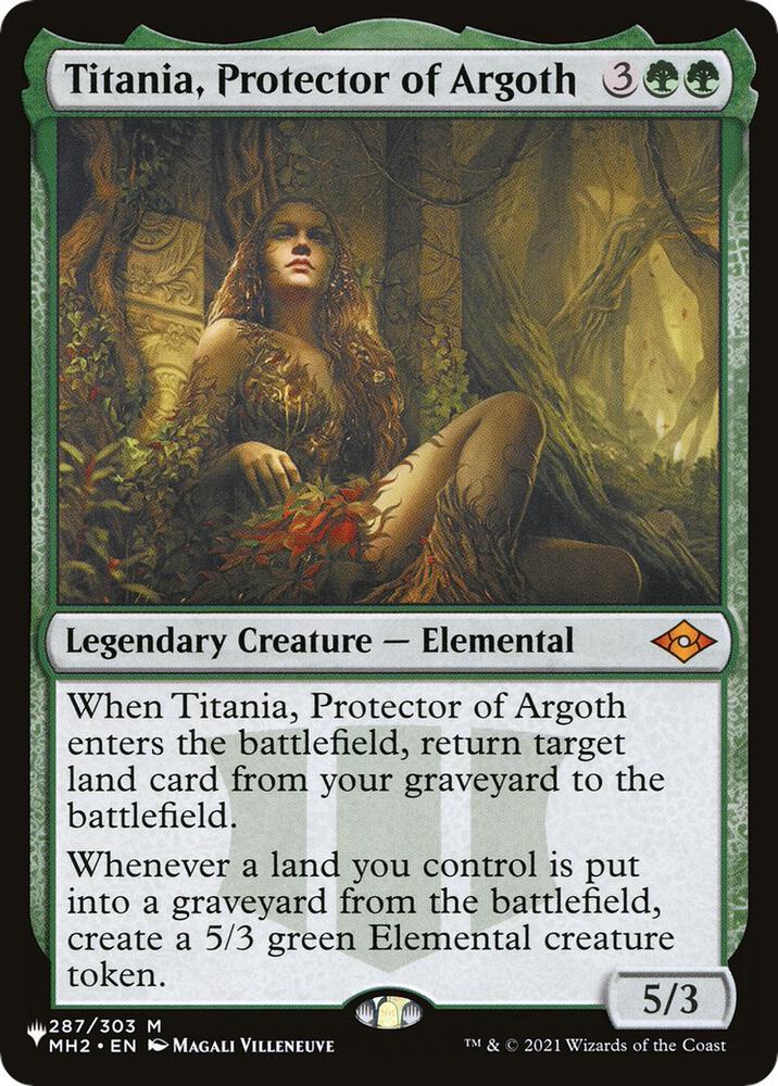 Titania, Protector of Argoth [The List Reprints] 287/303