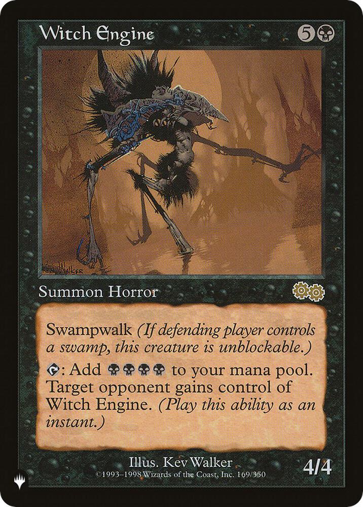 Witch Engine [The List Reprints] 169/350