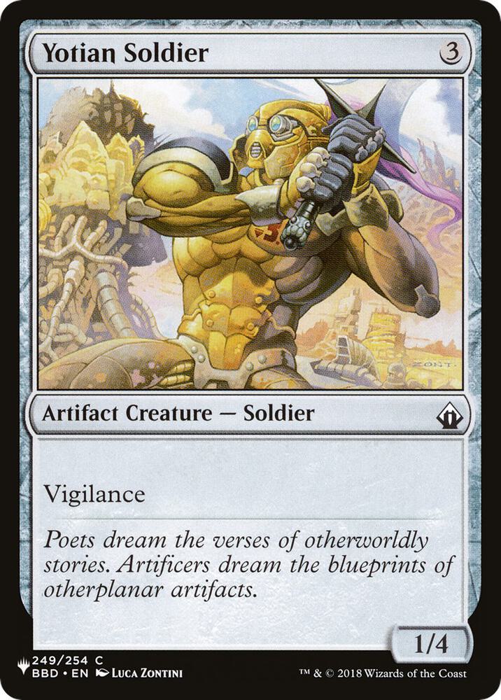Yotian Soldier [The List Reprints] 249/254