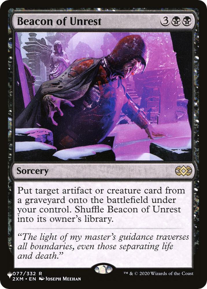 Beacon of Unrest [The List Reprints] 077/332