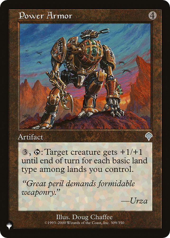 Power Armor [The List Reprints] 309/350