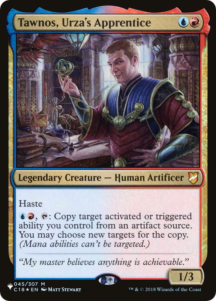 Tawnos, Urza's Apprentice [The List Reprints] 045/307