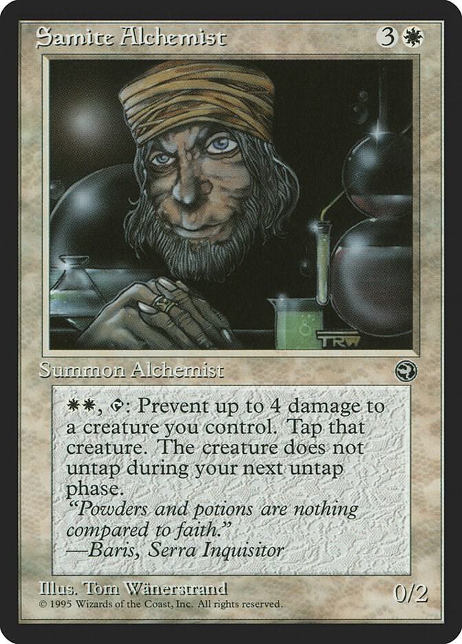 Samite Alchemist [Homelands] 13