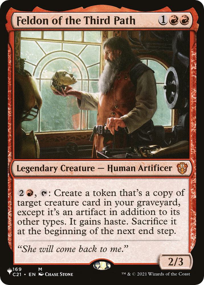 Feldon of the Third Path [The List Reprints] 169/081
