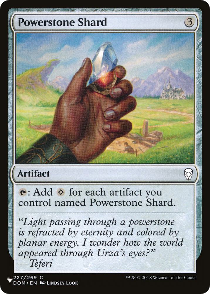 Powerstone Shard [The List Reprints] 227/269