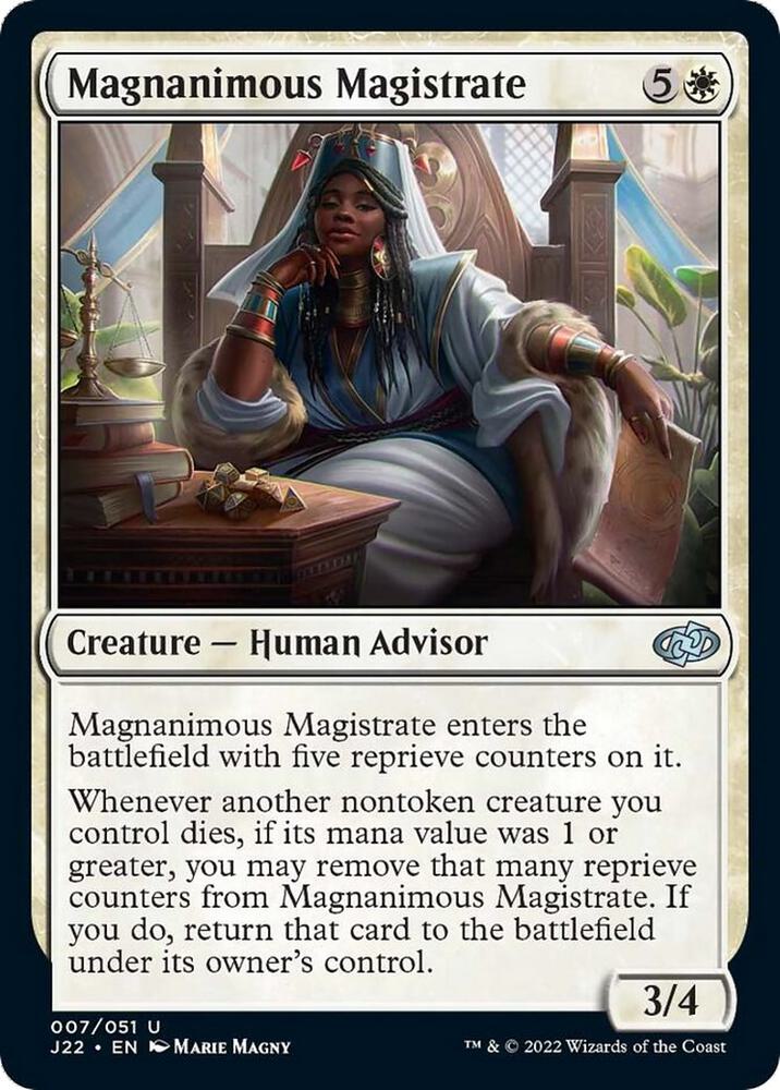 Magnanimous Magistrate [Jumpstart 2022] 7