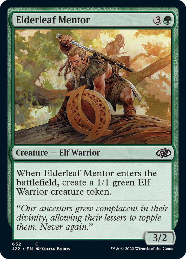 Elderleaf Mentor [Jumpstart 2022] 652