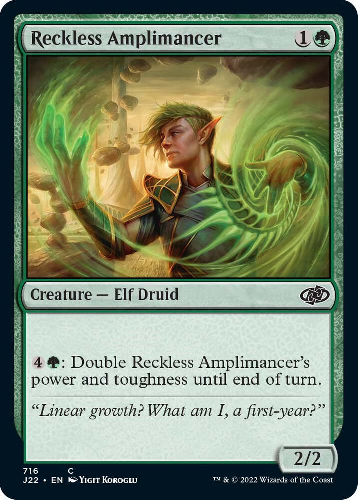 Reckless Amplimancer [Jumpstart 2022] 716