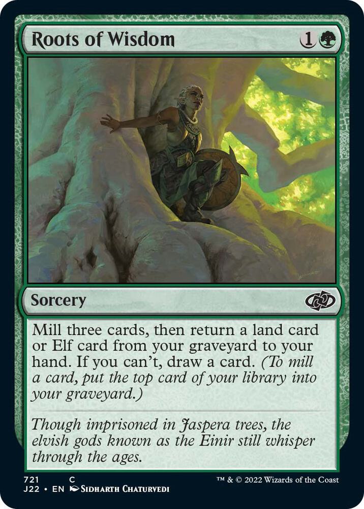 Roots of Wisdom [Jumpstart 2022] 721