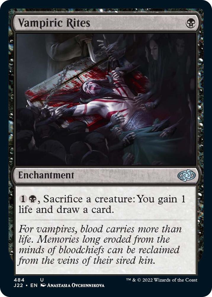 Vampiric Rites [Jumpstart 2022] 484