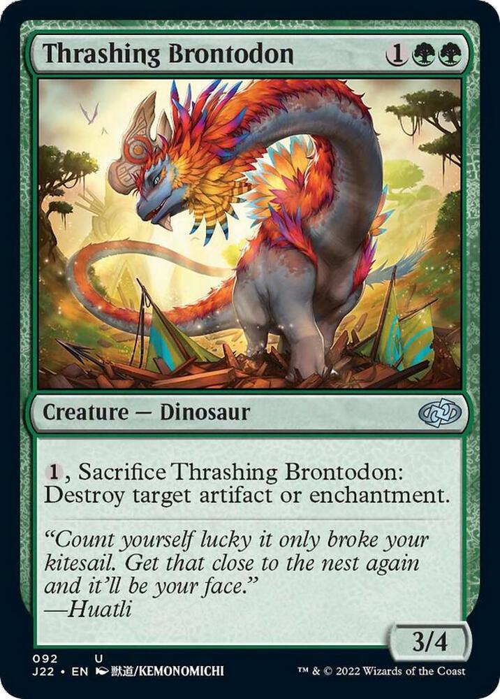 Thrashing Brontodon [Jumpstart 2022] 92