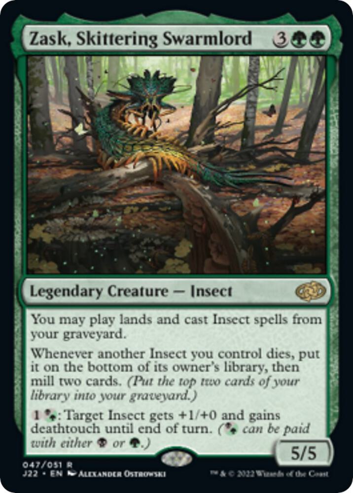 Zask, Skittering Swarmlord [Jumpstart 2022] 47