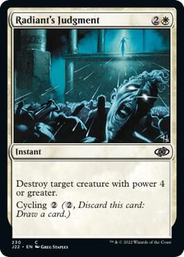 Radiant's Judgment [Jumpstart 2022] 230