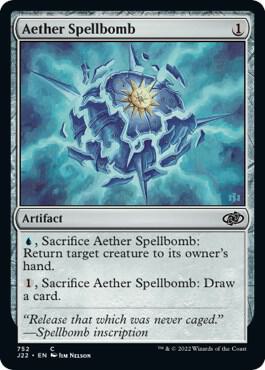 Aether Spellbomb [Jumpstart 2022] 752