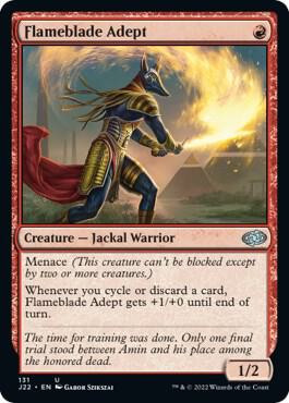 Flameblade Adept [Jumpstart 2022] 131