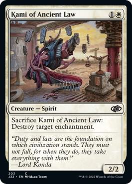 Kami of Ancient Law [Jumpstart 2022] 203