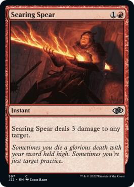 Searing Spear [Jumpstart 2022] 597