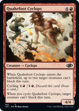 Quakefoot Cyclops [Jumpstart 2022] 583