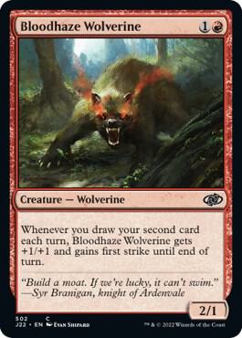 Bloodhaze Wolverine [Jumpstart 2022] 502