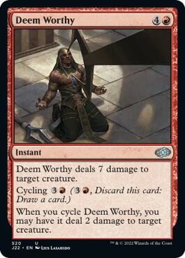 Deem Worthy [Jumpstart 2022] 520