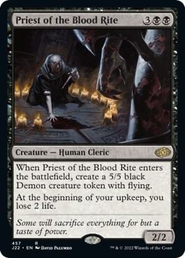 Priest of the Blood Rite [Jumpstart 2022] 457