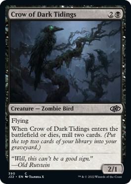 Crow of Dark Tidings [Jumpstart 2022] 390
