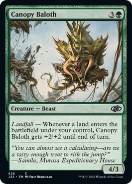 Canopy Baloth [Jumpstart 2022] 638